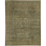 One-of-a-Kind Rectangle 12'2 X 15'6 Hand Knotted Area Rug
