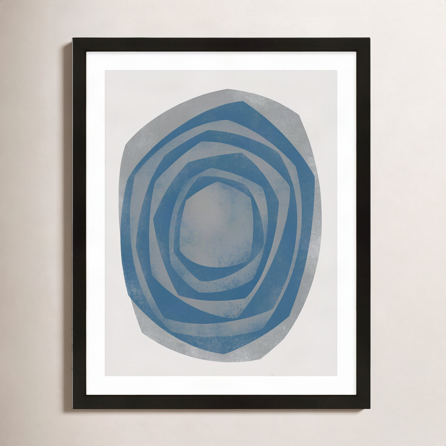 Vertigo "Vertigo 3" Print by Jacques Pilon, Black, 25" H x 20" W x 1.25" D