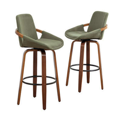 Swivel Upholstered Counter Stool