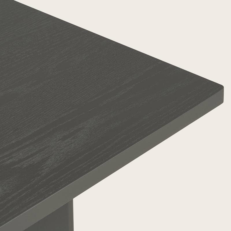 60" Rectangular Kitchen & Dining Room Table, Gray