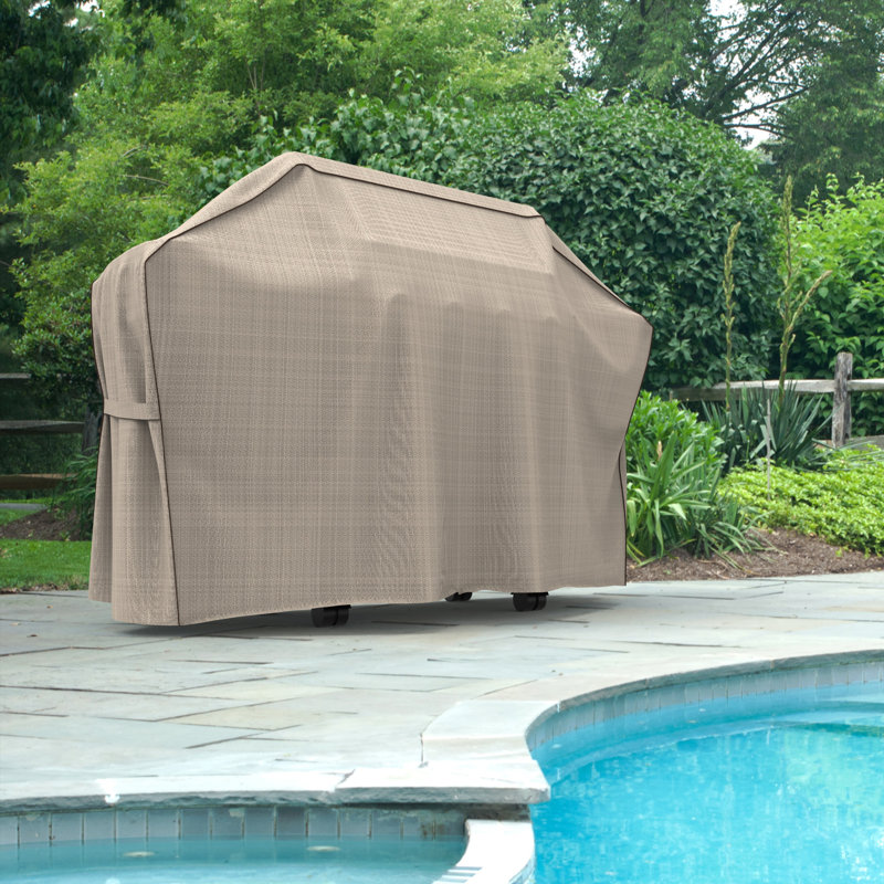 Miguel Water Resistant BBQ Grill Cover, 48" H x 55" W x 23" D