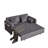 Modern Sofa Bed 3-In-1 Adjustable Sleeper With Pullout Bed Soft Corduroy Convertible Sleeper Sofa Bed-1895253060