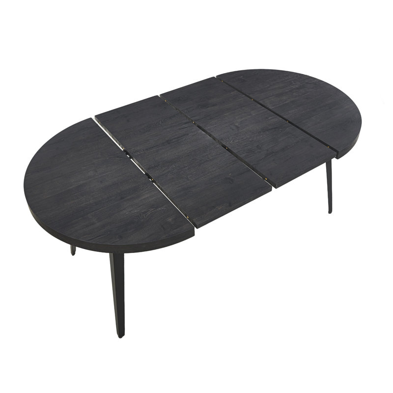 Table et chaises pliantes, Noir, Gris, Noir