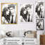 Couple Portrait Bd Illustration - Portrait romantique, art mural-1107082660-1107082661