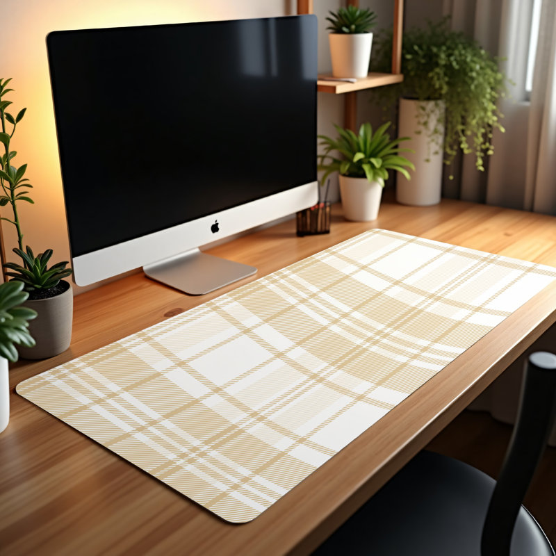 Polyester Desk Pad, 14.4x12.1