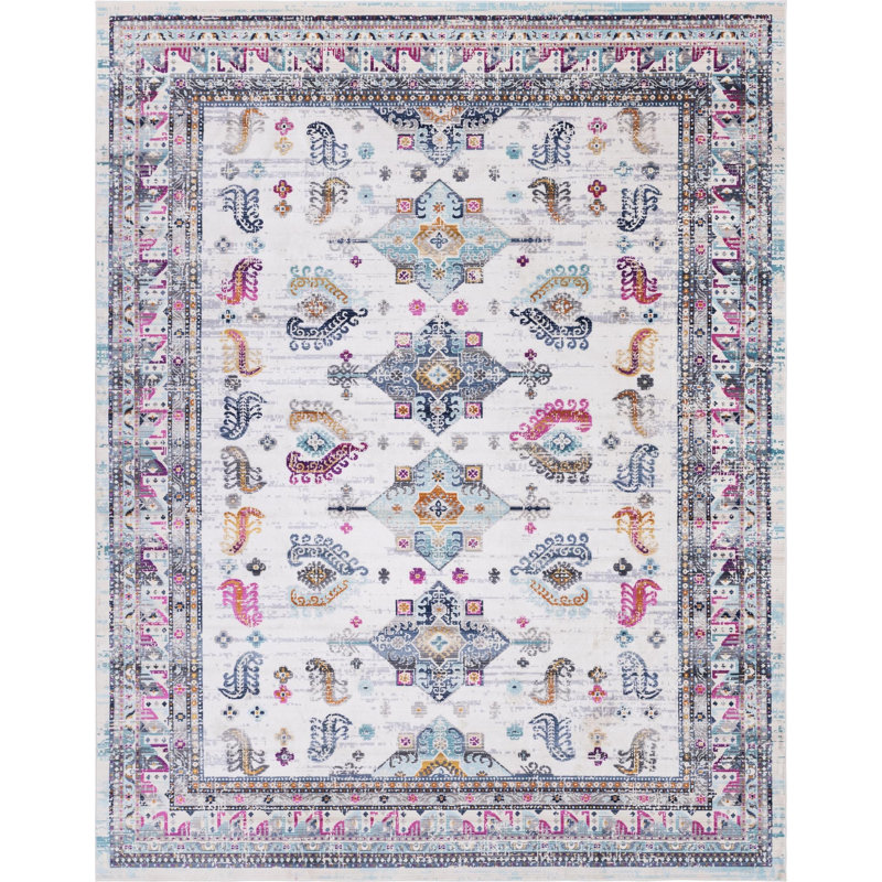 Oriental Indoor Rug, Rectangle 9' x 12'
