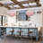 Nolan Unique Drum LED Chandelier Feather Kitchen Island Pendant Pink White Shape-2092526940-2092526943