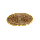 Round Beaded Placemat Set