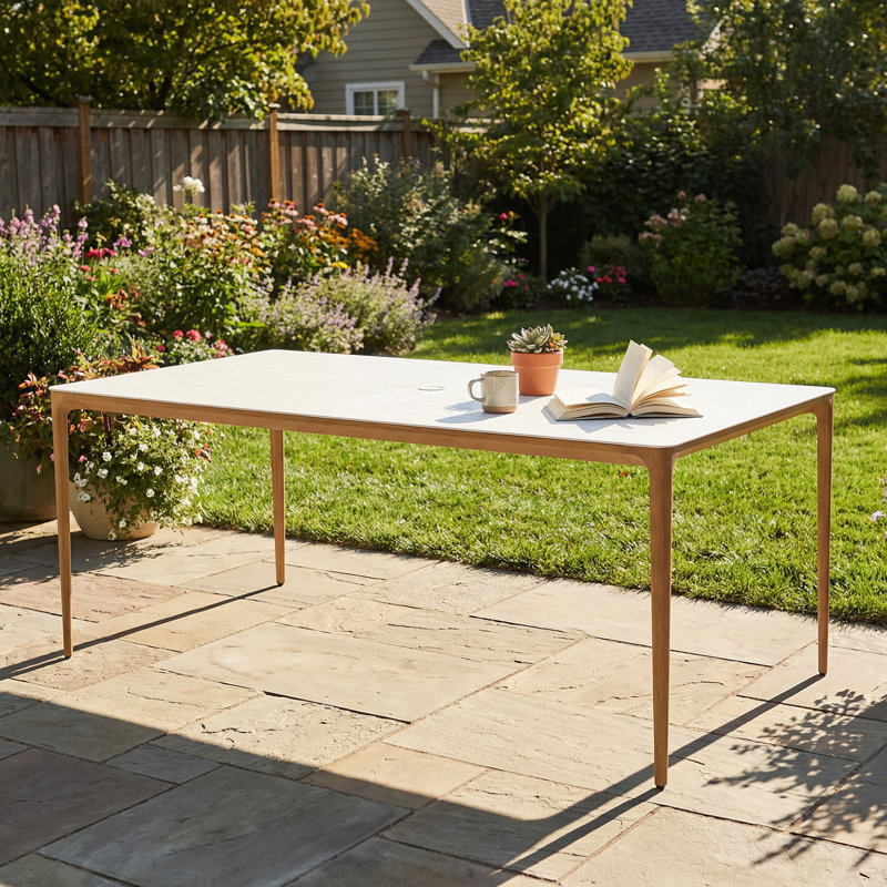 Turin Aluminum Dining table