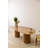 Santorini 102" Orgnanic Dining Table