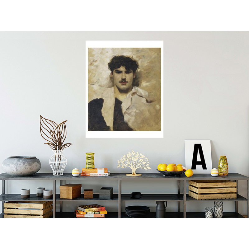Tête d'un mannequin par John Singer Sargent - Impression giclée, H 40 po x l 32 po