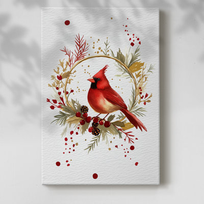 Art des Fêtes de Noël - Toile tendue avec châssis CMLxxiv