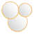 Gold/White