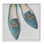 «Blue Flats with Bead», art de la giclée encadrée par Lorenzo Collective