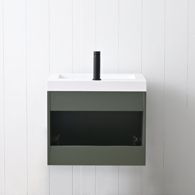 Ensemble de meuble-lavabo mural 24 po Blossom