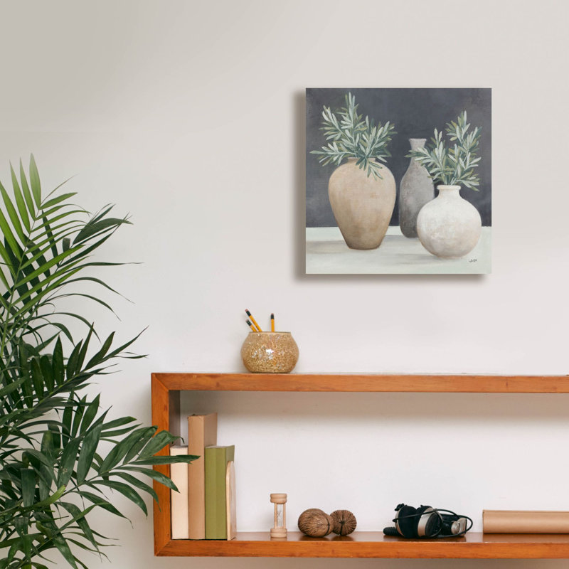 «Fresh Vessels 2» par Julia Purinton, art mural sur toile, H 12 po x l 12 po x P 0,75 po