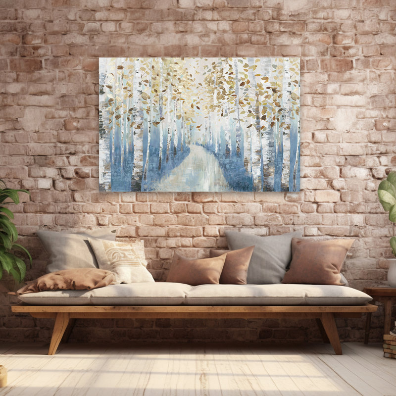 New Path I, 40" H x 60" W