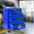 20", 4, Steel Tool Storage Box, Bearing Drawer Slides, Universal Wheels, Locking System, Item Preservation Rolling Metal Chest, Key Locking, Organization-1000308294