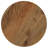 Debrra Round Solid Wood Accent Side Table Wild Honey