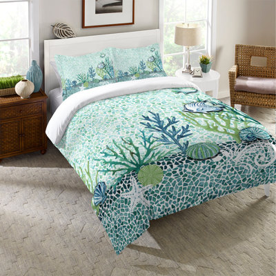 Lagoon Coastal Machine Woven Comforter