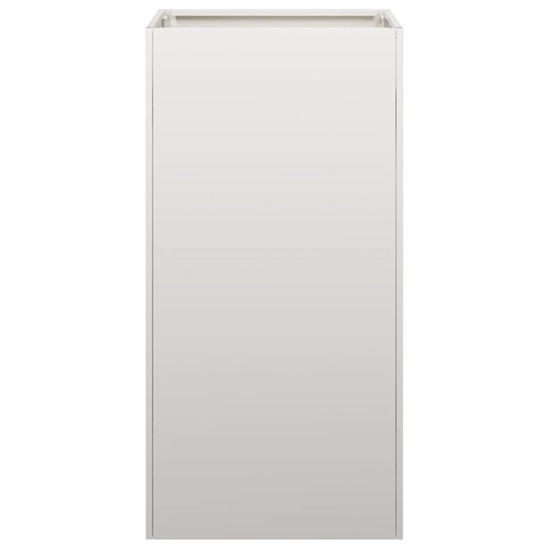 Metal Planter Box, Light Grey