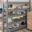 Lit mezzanine avec bureau, échelle, tablettes -1924753573-1924753593