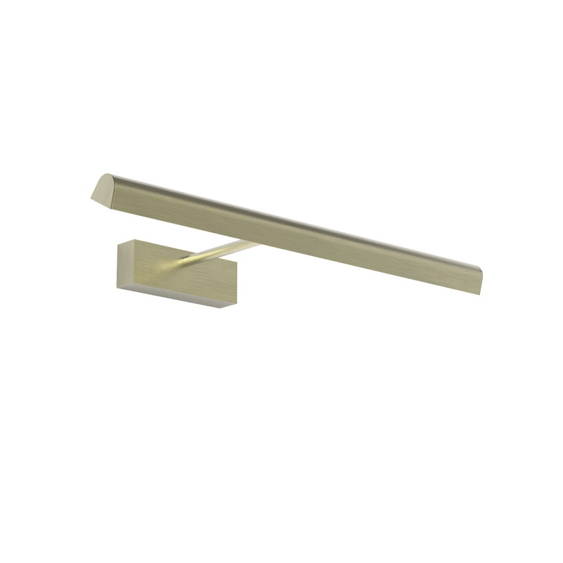 Renoir, Matt Brushed Brass, 2.36" H x 20.47" W x 9.65" D, 612 Lumens