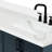 Ariel Kelly 61 Inch Double Rectangular Sink Bathroom Vanity With Pure Quartz Countertop-137992284-137992285-105988781
