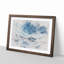 Winter Mountain Reflection - Wall Art-105967445-105967446