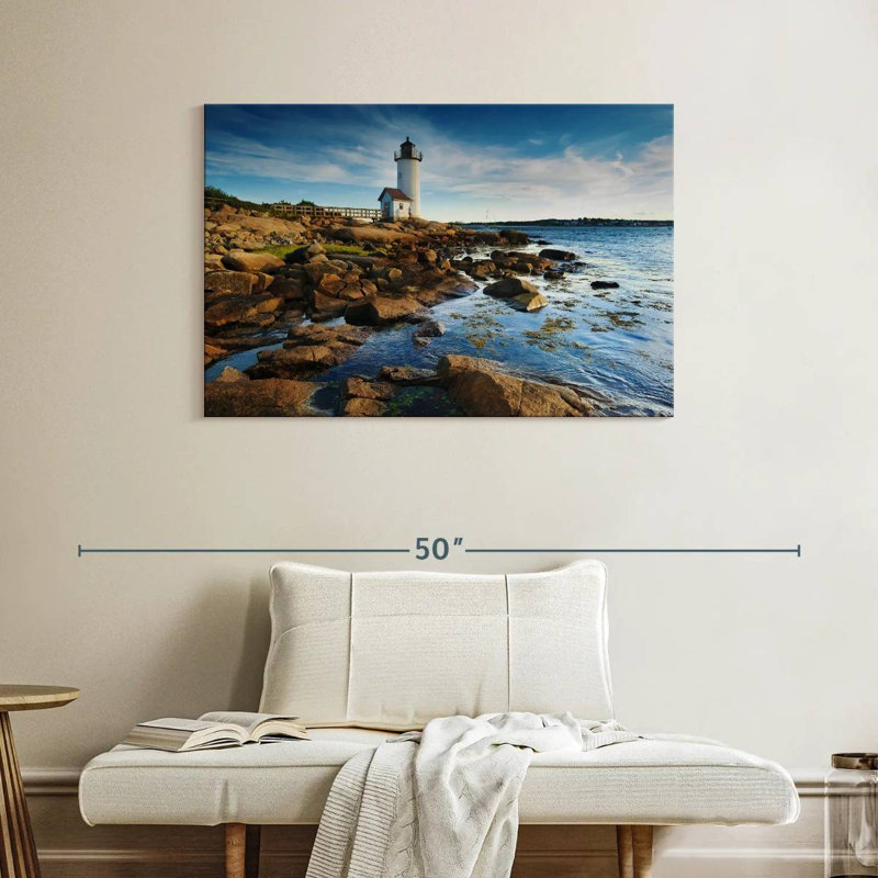 Phare Aletra Annisquam, H 26 po x l 39 po