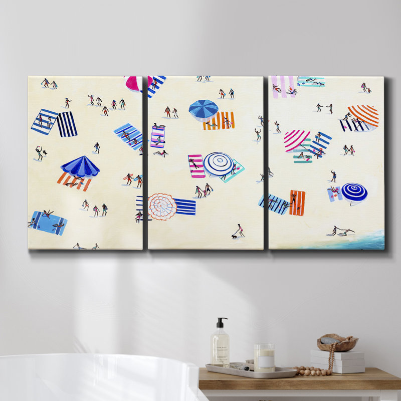 " Untitled " 3 - Pieces, 36" H x 72" W x 2" D