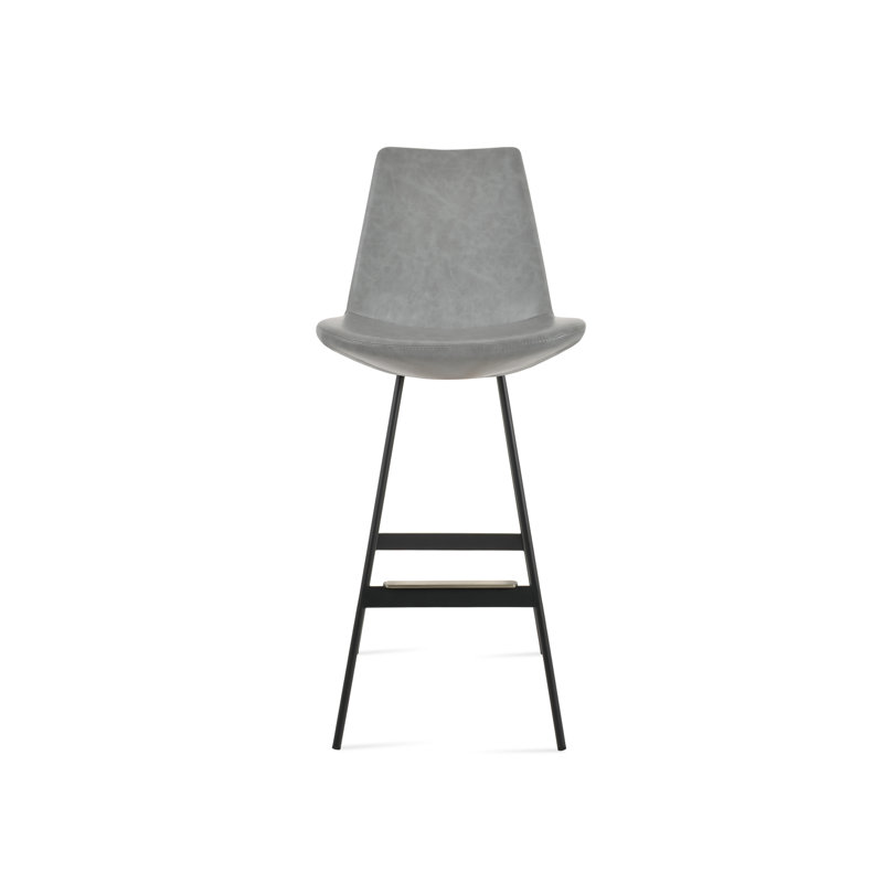 Eiffel Balat Stool, Light Gray, Black