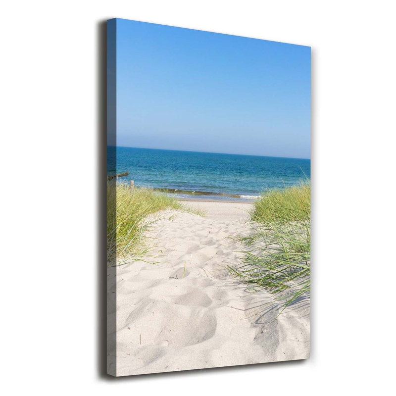Coastal Dunes - Wrapped Canvas Print