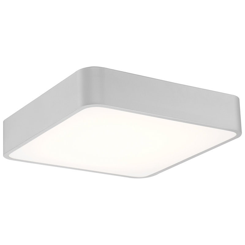 Humerah Acrylic Flush Mount, Satin, 3000K