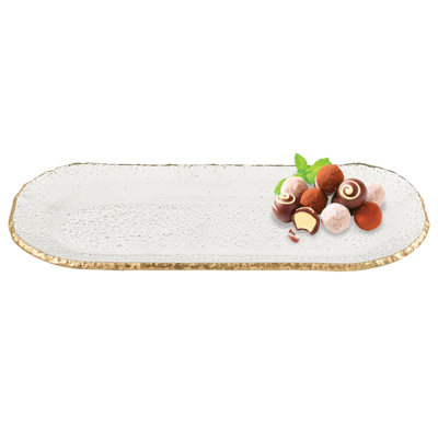 Mouth Blown 18" Melamine Dinner Plate
