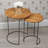 Teak Side Table 2 PCS Set