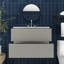 30 po Meuble-lavabo mural avec lavabo en céramique intégré-1883032296