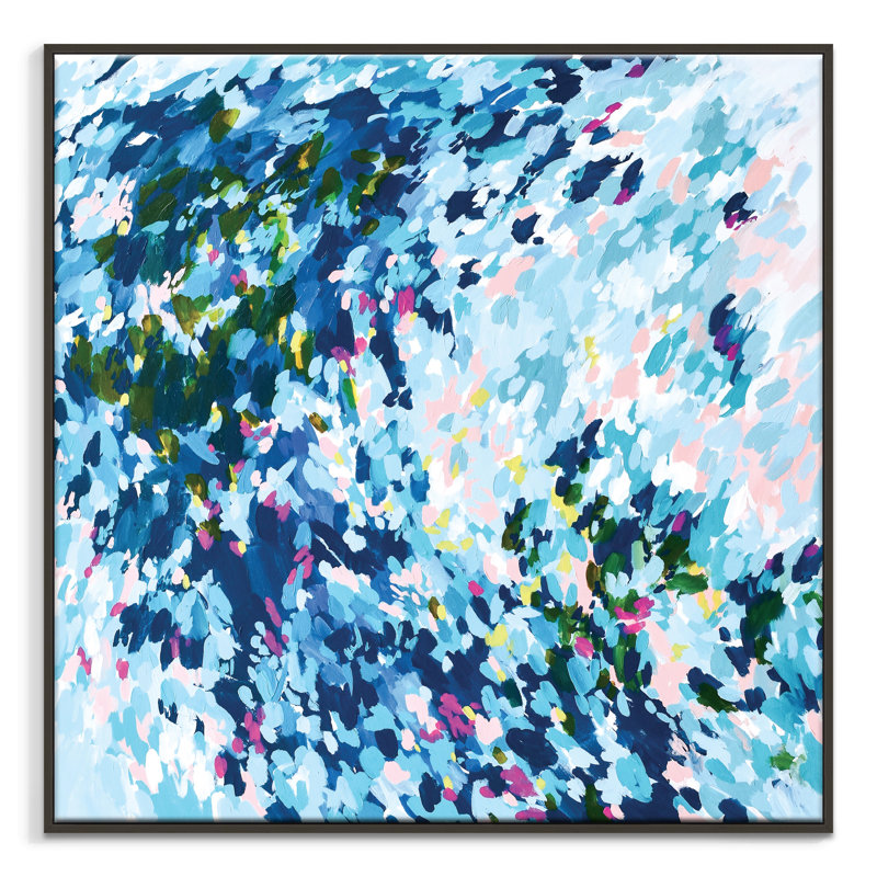 Manteo - Single Picture Frame Square Print on Canvas, Wrapped Canvas, 102cm H x 102cm W