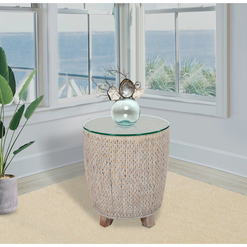 Table de bout en verre Eiver