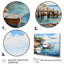 «Port Harbor Reflections» sur impression sur toile-1232493218-1232493219