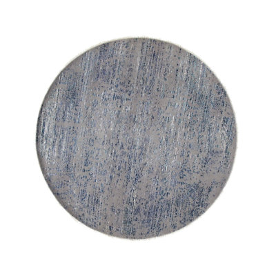 Katera Oriental Area Rug in Light Blue