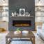 Foyer au propane linéaire sans évent Bluegrass Living Envision - 48 pouces, télécommande - Modèle # LPFIL48LRT-120034843