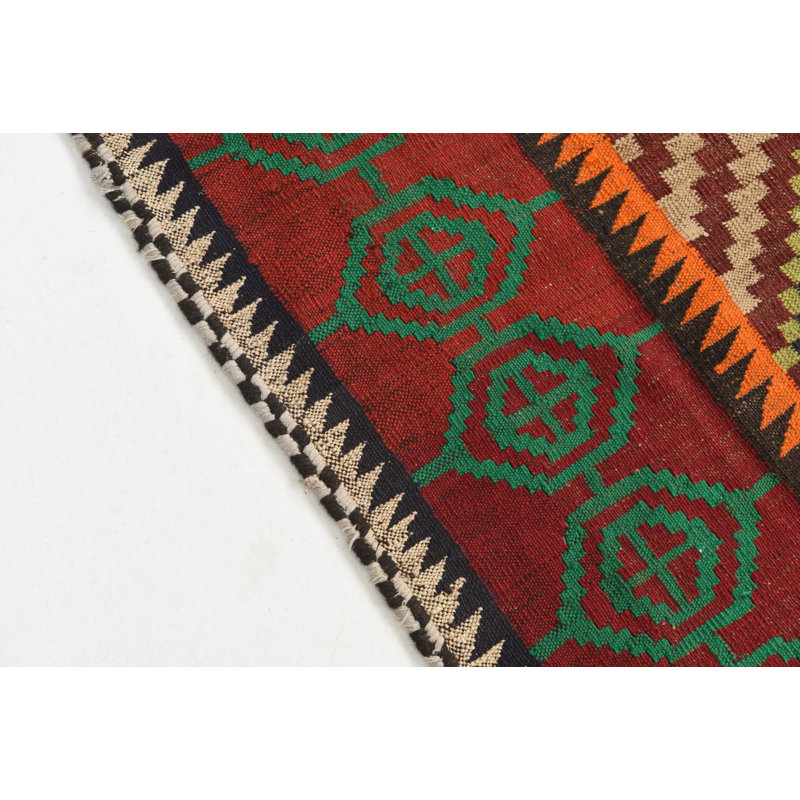 Tapis carré rouge Navarro