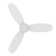 Smart Flush Mount Ceiling Fan with Light, Remote Control, DC Motor