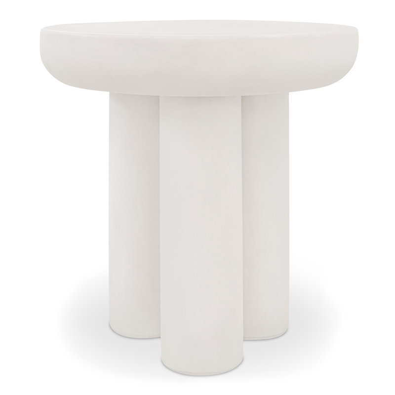 Rocca End Table, Cream