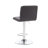 Aishvi Swivel Upholstered Adjustable Height Counter Stool with Metal Frame-850602944