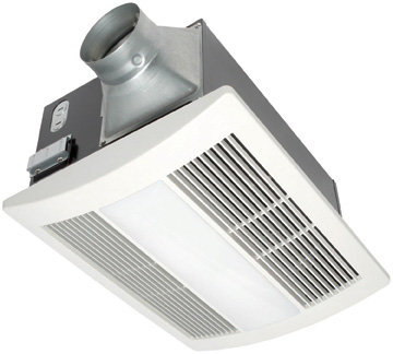 WhisperWarm 110 CFM Bathroom Fan