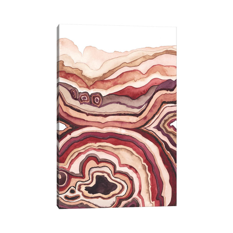 Quartz Lore III by Grace Popp - Wrapped Canvas Painting, 66.04 cm H x 45.72 cm W x 3.175 cm D