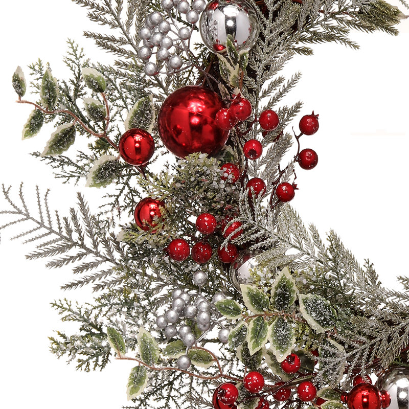 24" Bauble Wreath