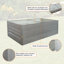 Lit de jardin en métal 6X3X2 Ft-1554936865-1554936860